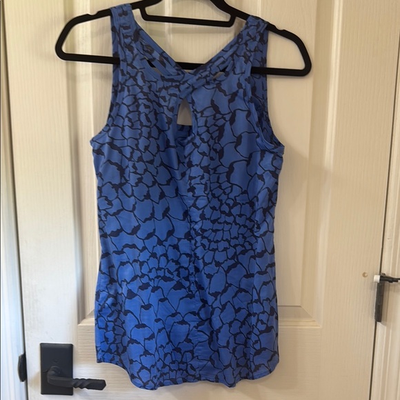 The North Face Blue and Black Patterned Tank Top - Picture 4 of 5